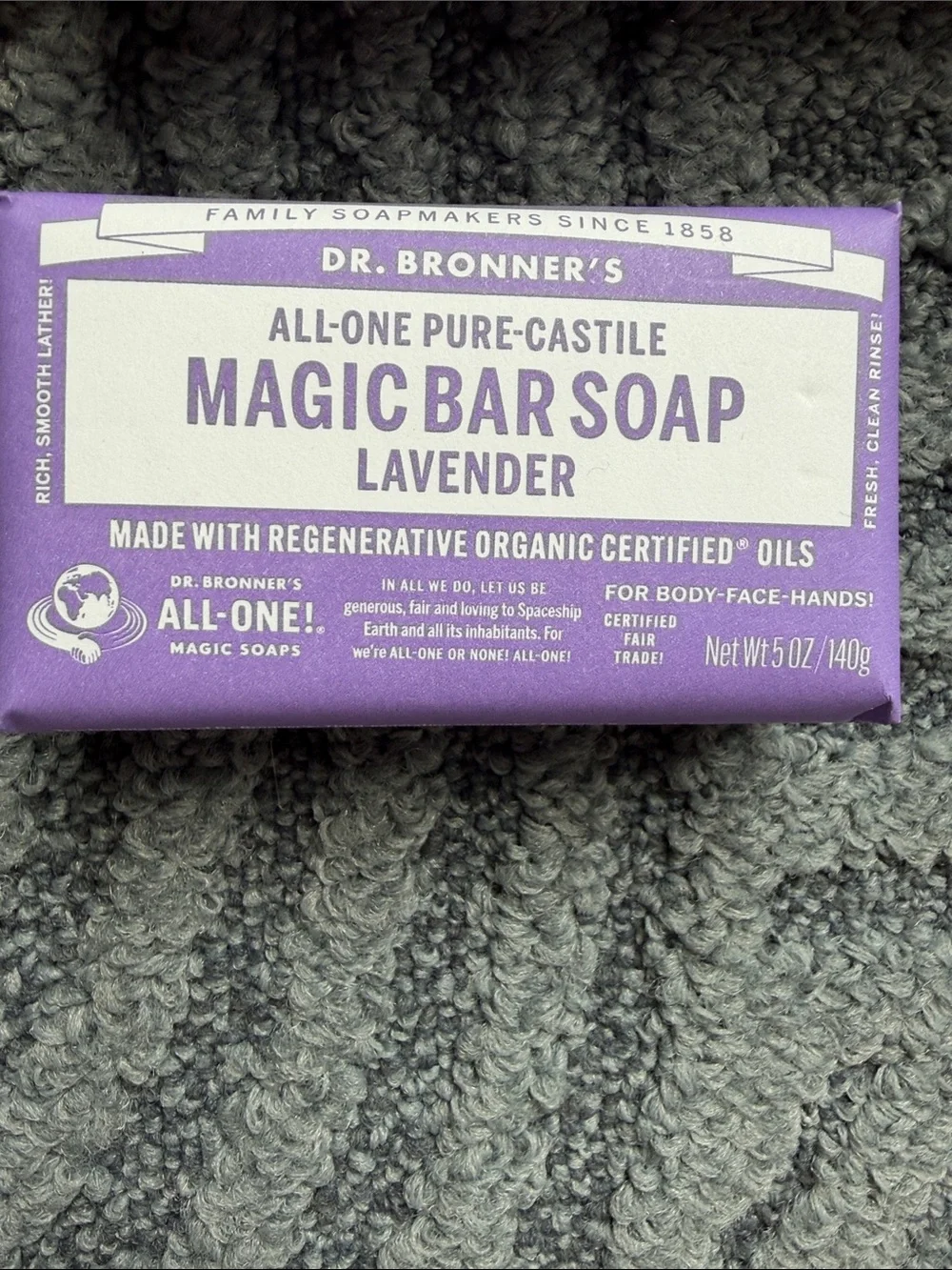 Dr. Bronner’s Lavender Magic Bar Soap
